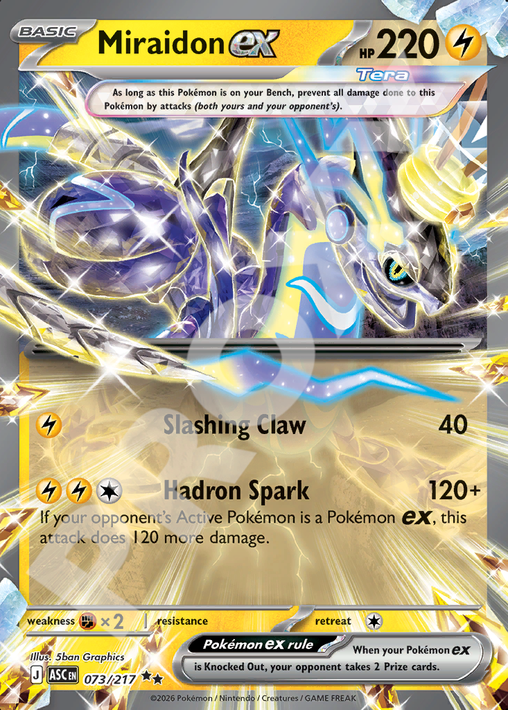 Miraidon EX 073 – Ascended Heroes | The Proxy Lab