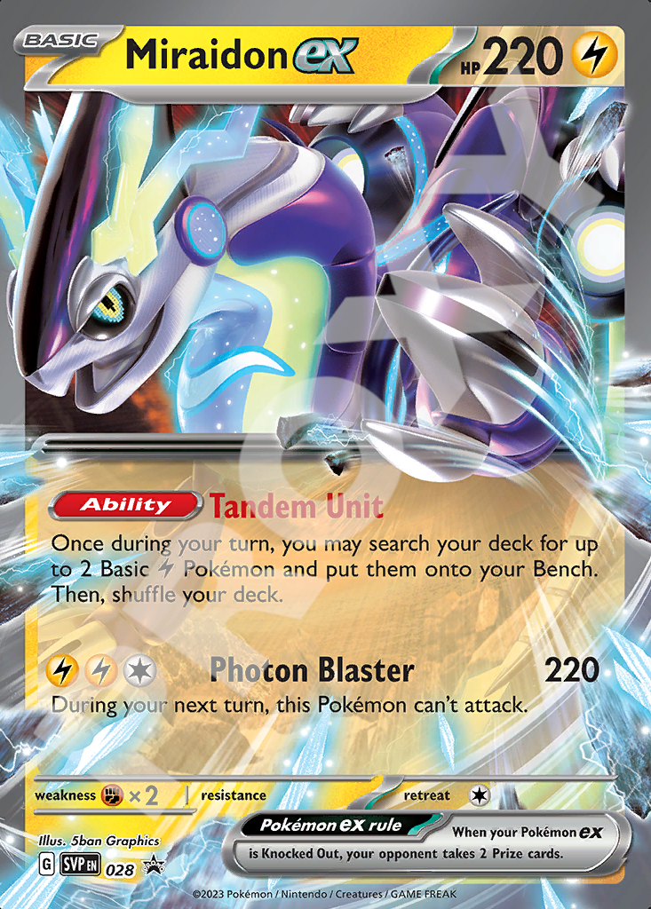 Miraidon ex 028 – Promos | The Proxy Lab