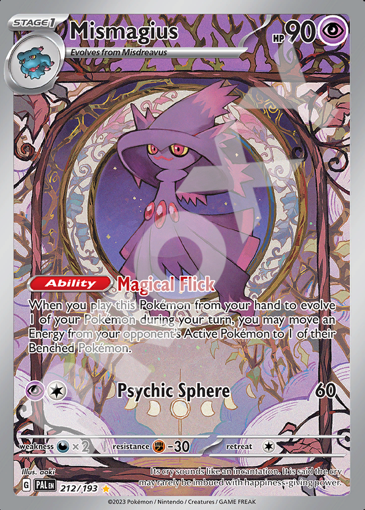 Mismagius 212 – Paldea Evolved | The Proxy Lab