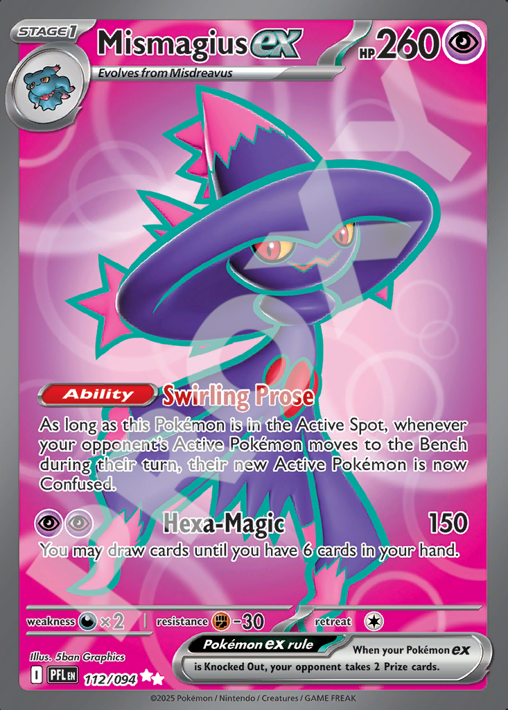 Mismagius EX 112 – Phantasmal Flames | The Proxy Lab