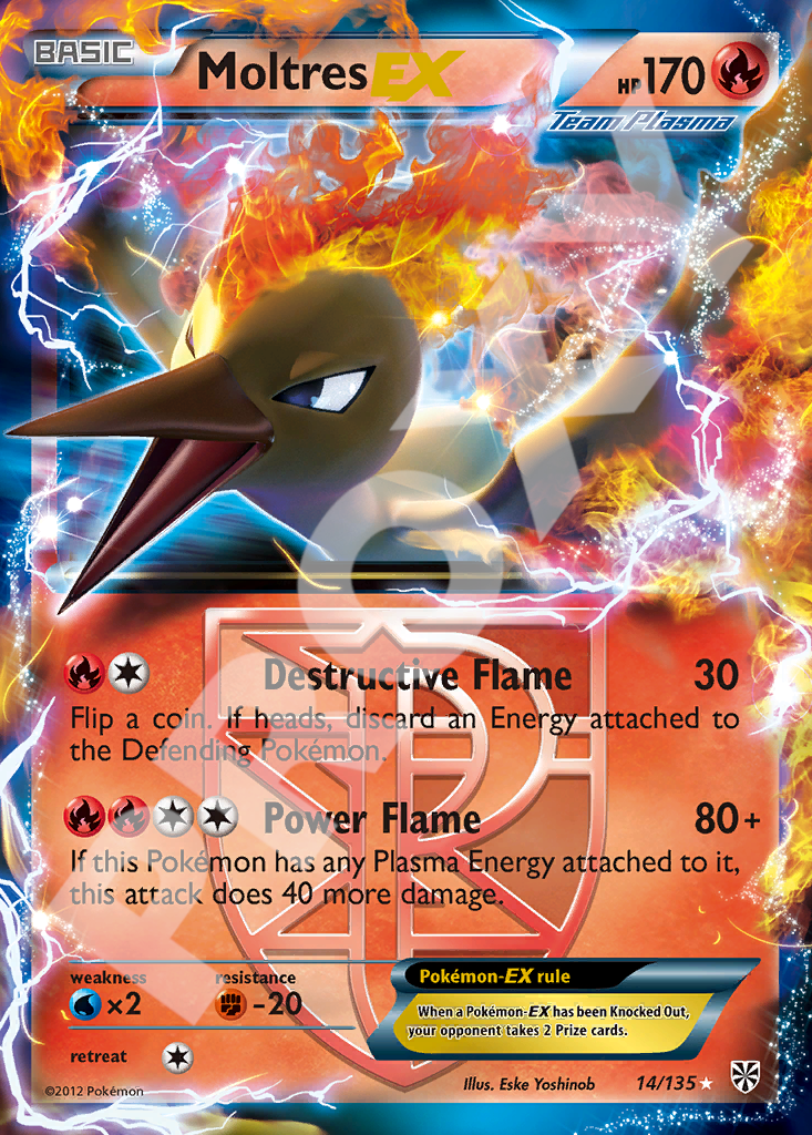 Moltres EX 14 – Plasma Storm | The Proxy Lab