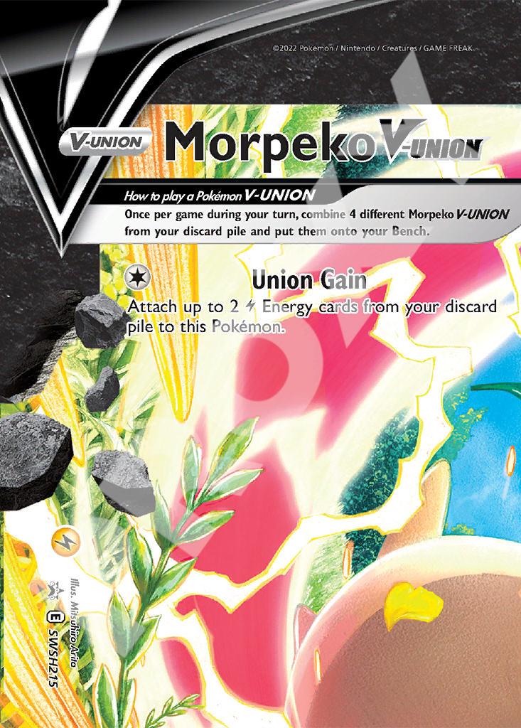 Morpeko V-Union SWSH215 – Promos | The Proxy Lab