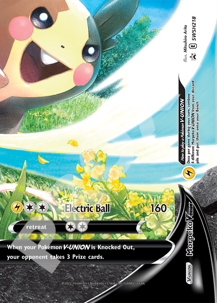 Morpeko V-Union SWSH218 – Promos | The Proxy Lab