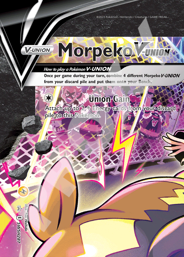 Morpeko V-Union SWSH287 – Promos | The Proxy Lab