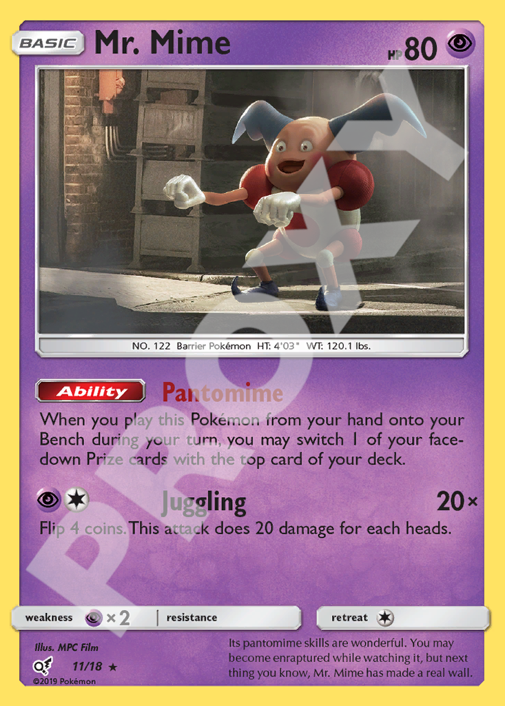 Mr Mime 11 18 – Detective Pikachu | The Proxy Lab