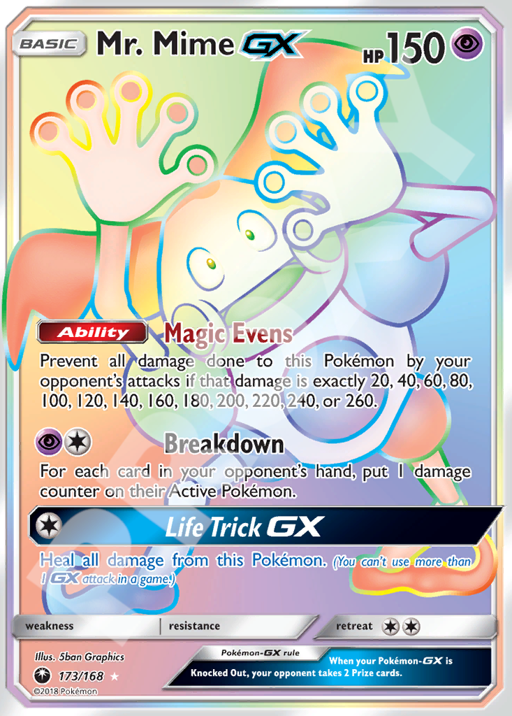 Mr Mime GX 173 – Celestial Storm | The Proxy Lab