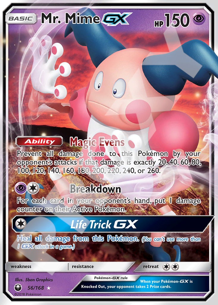 Mr Mime GX 56 – Celestial Storm | The Proxy Lab