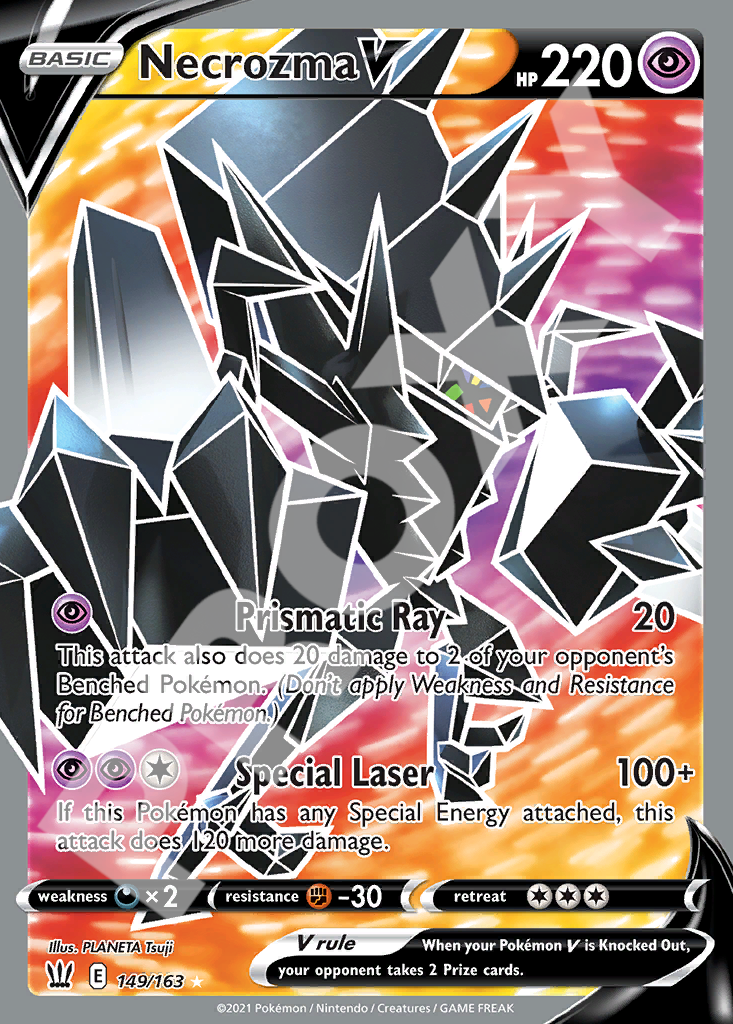 Necrozma V 149 – Battle Styles | The Proxy Lab