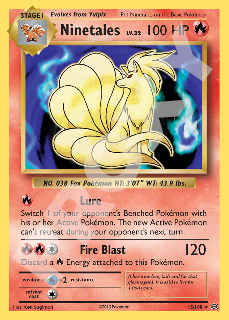 Ninetales 15 – Evolutions | The Proxy Lab