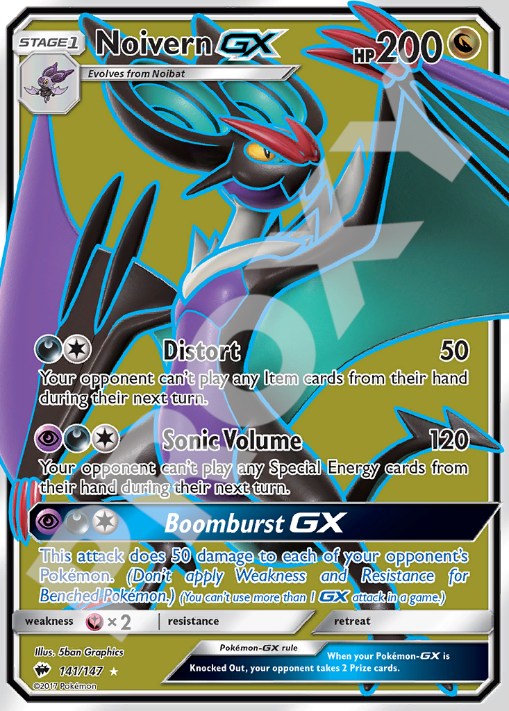 Noivern GX 141 – Burning Shadows | The Proxy Lab
