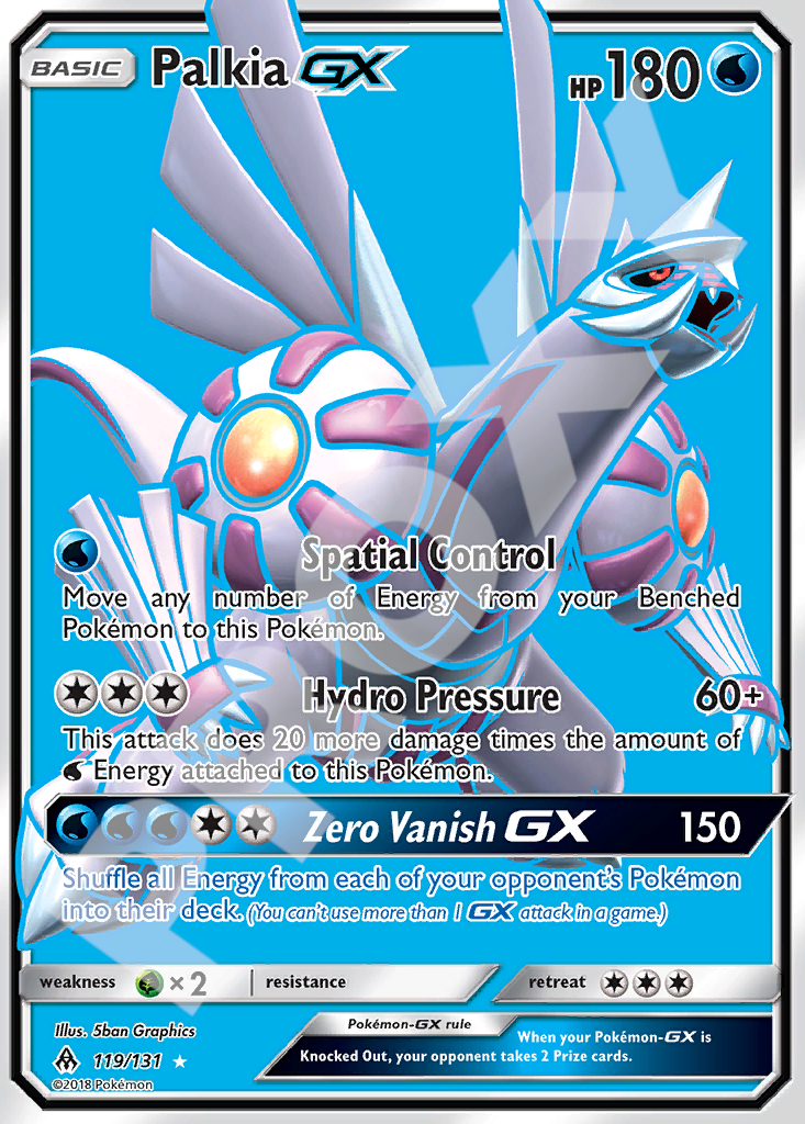Palkia GX 119 – Forbidden Light | The Proxy Lab