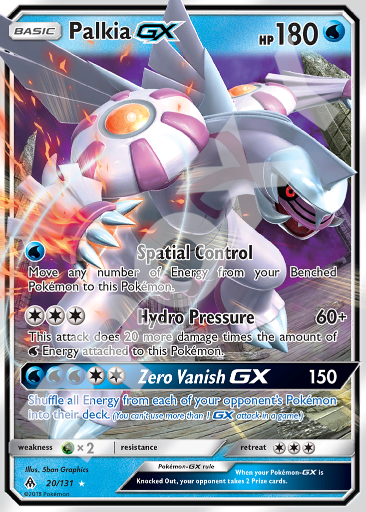 Palkia GX 20 – Forbidden Light | The Proxy Lab