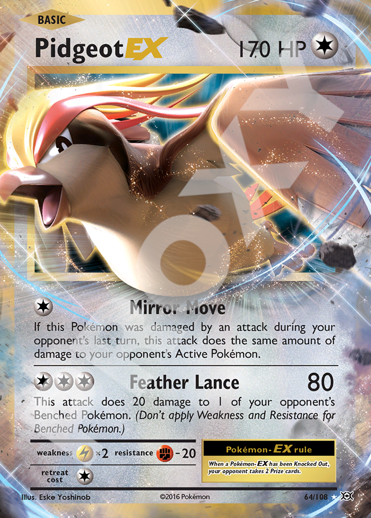 PidgeotEX 64 – Evolutions | The Proxy Lab
