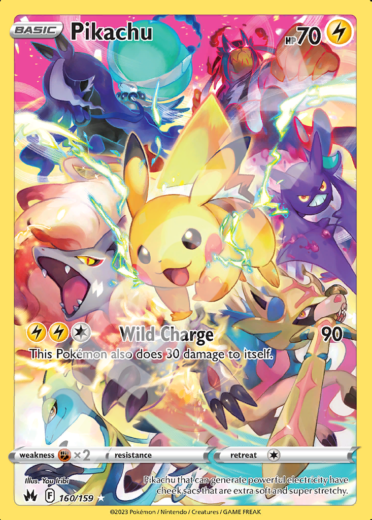 Pikachu 160 – Crown Zenith | The Proxy Lab