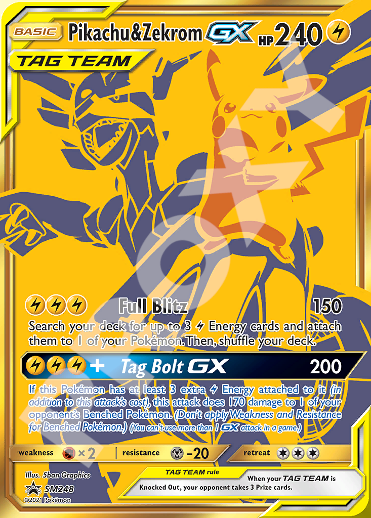 Pikachu&Zekrom GX SM248 – Promos | The Proxy Lab