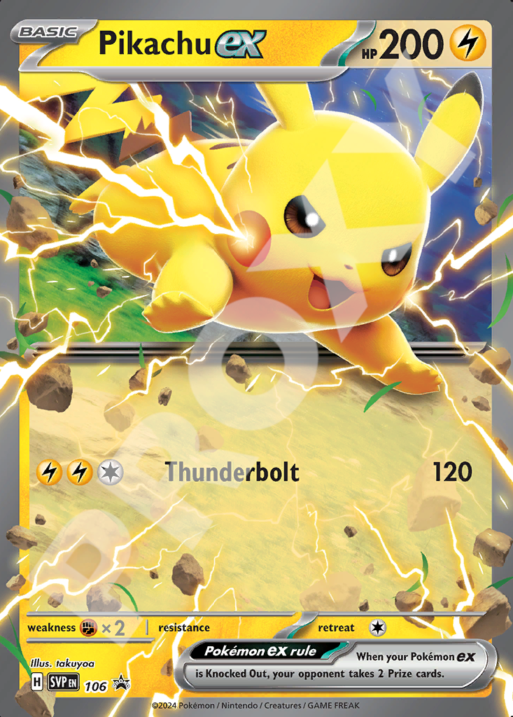 Pikachu EX 106 – Promos | The Proxy Lab