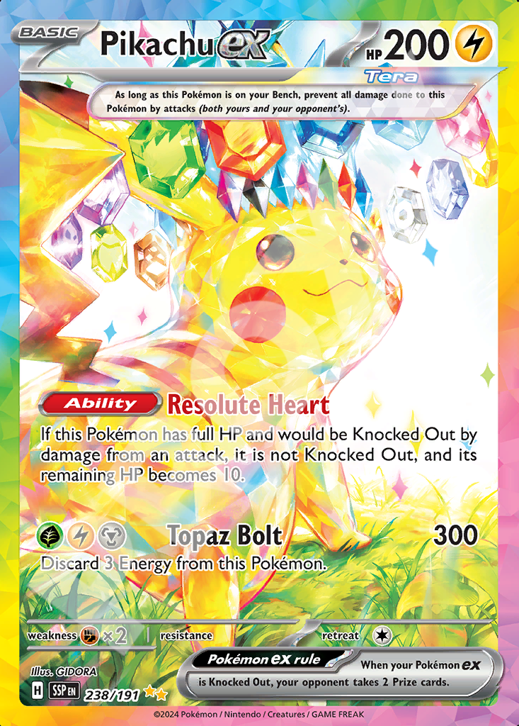 Pikachu EX 238 – Surging Sparks | The Proxy Lab