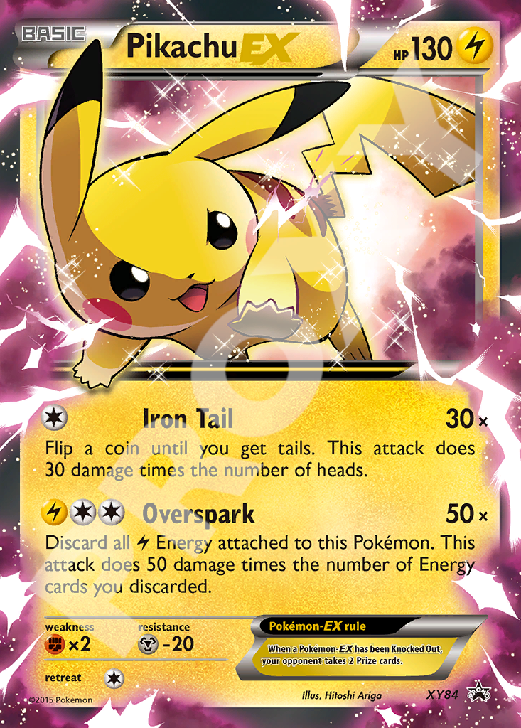 Pikachu EX XY84 – Promos | The Proxy Lab