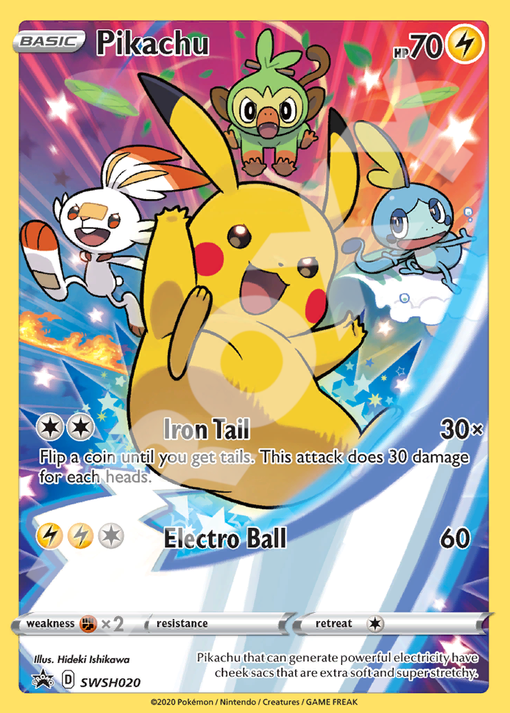 Pikachu SWSH020 – Promos | The Proxy Lab