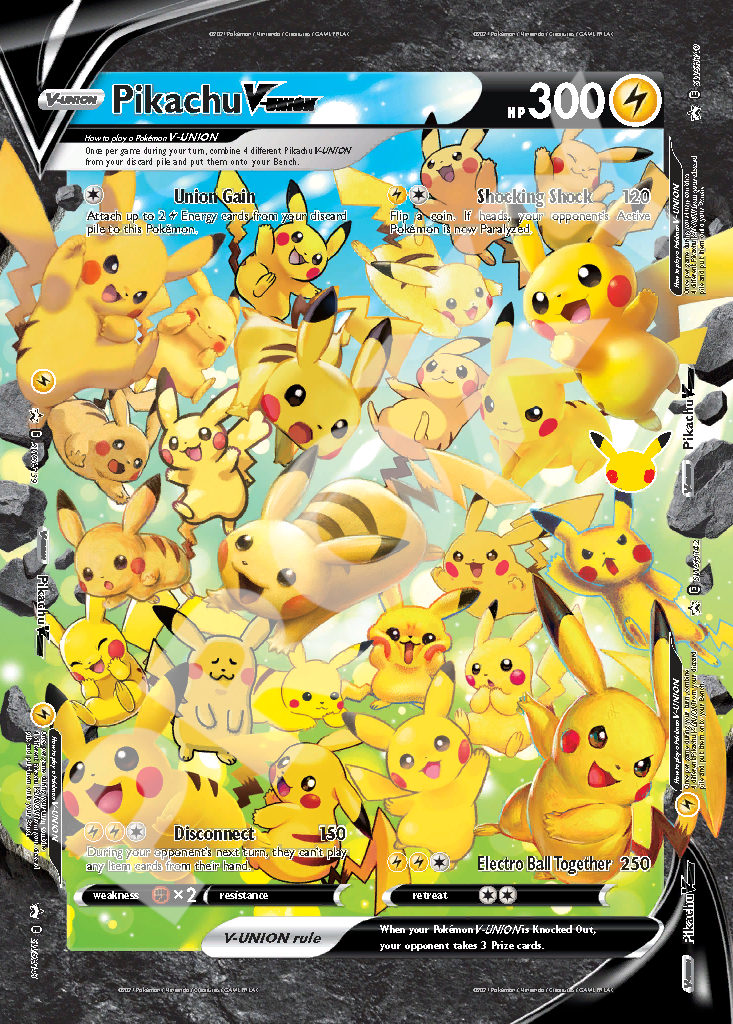 Pikachu V-Union 139 – Promos | The Proxy Lab