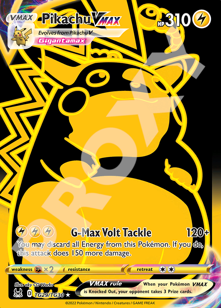Pikachu VMAX 029 – Lost Origin | The Proxy Lab