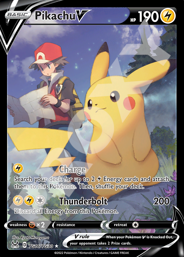 Pikachu V 016 – Lost Origin | The Proxy Lab
