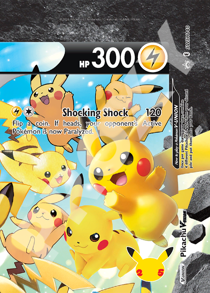Pikachu V 140 – Promos | The Proxy Lab