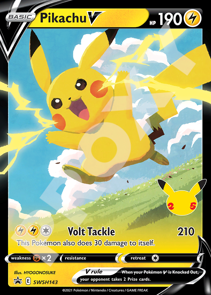 Pikachu V SWSH143 – Promos | The Proxy Lab