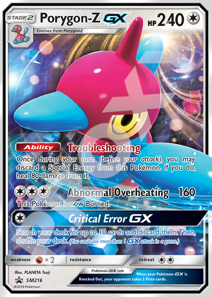 Porygon-Z GX SM216 – Promos | The Proxy Lab