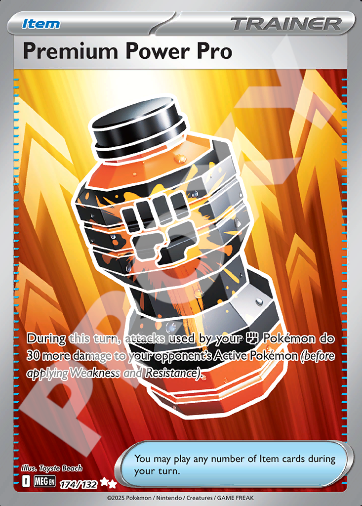 Premium Power Pro 174 – Mega Evolution | The Proxy Lab