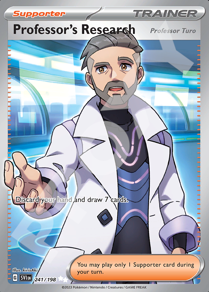Professors Research SV1 241 – Scarlet & Violet | The Proxy Lab