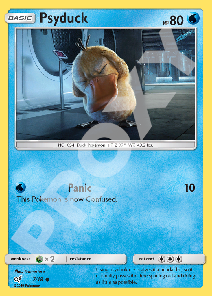 Psyduck 7 18 – Detective Pikachu | The Proxy Lab
