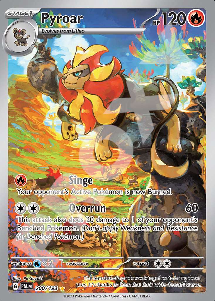 Pyroar 200 – Paldea Evolved | The Proxy Lab