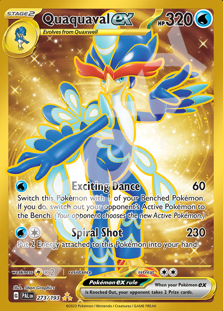 Quaquaval EX 273 – Paldea Evolved | The Proxy Lab