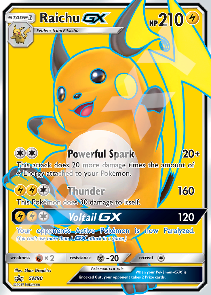 Raichu GX SM90 – Promos | The Proxy Lab