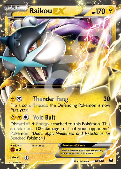 Raikou EX 38 – Dark Explorers | The Proxy Lab