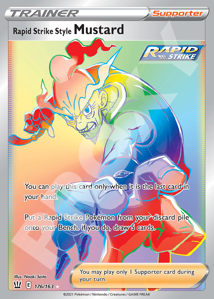 Rapid Strike Style Mustard 176 – Battle Styles | The Proxy Lab