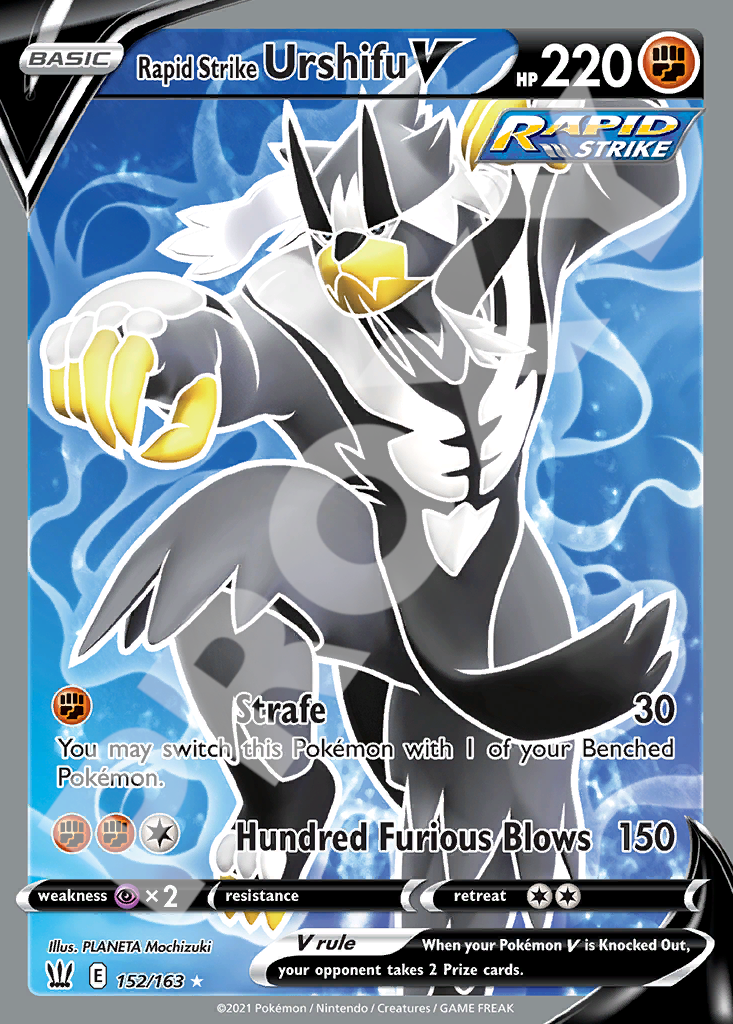 Rapid Strike Urshifu V 152 – Battle Styles | The Proxy Lab