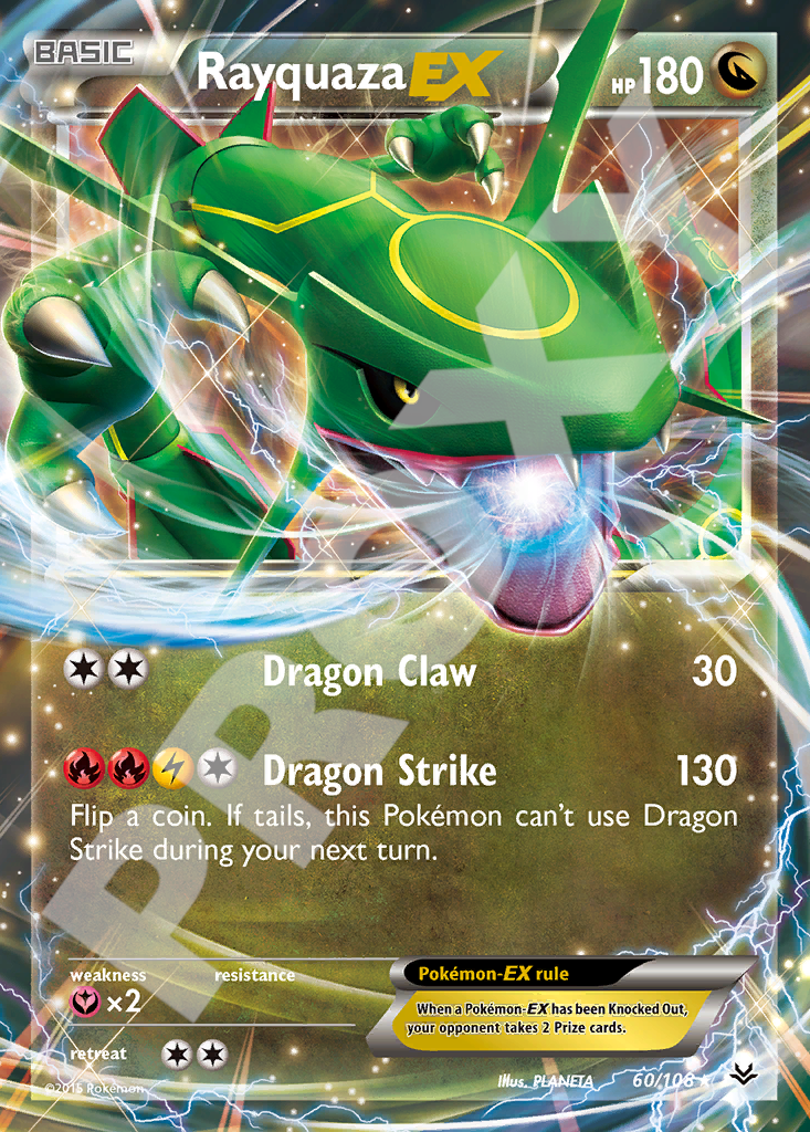 Rayquaza EX 60 – Roaring Skies | The Proxy Lab