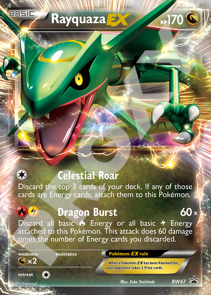 Rayquaza EX BW47 – Promos | The Proxy Lab