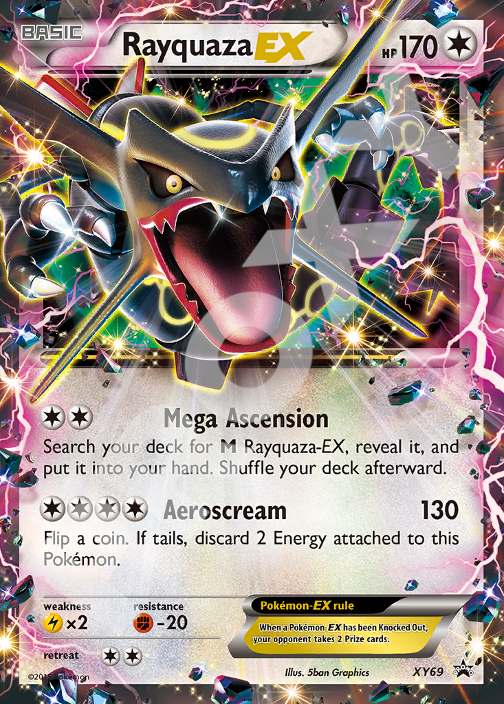 Rayquaza EX XY69 – Promos | The Proxy Lab