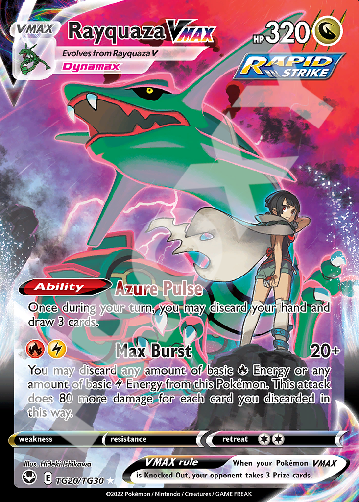 Rayquaza VMAX TG20 – Silver Tempest | The Proxy Lab