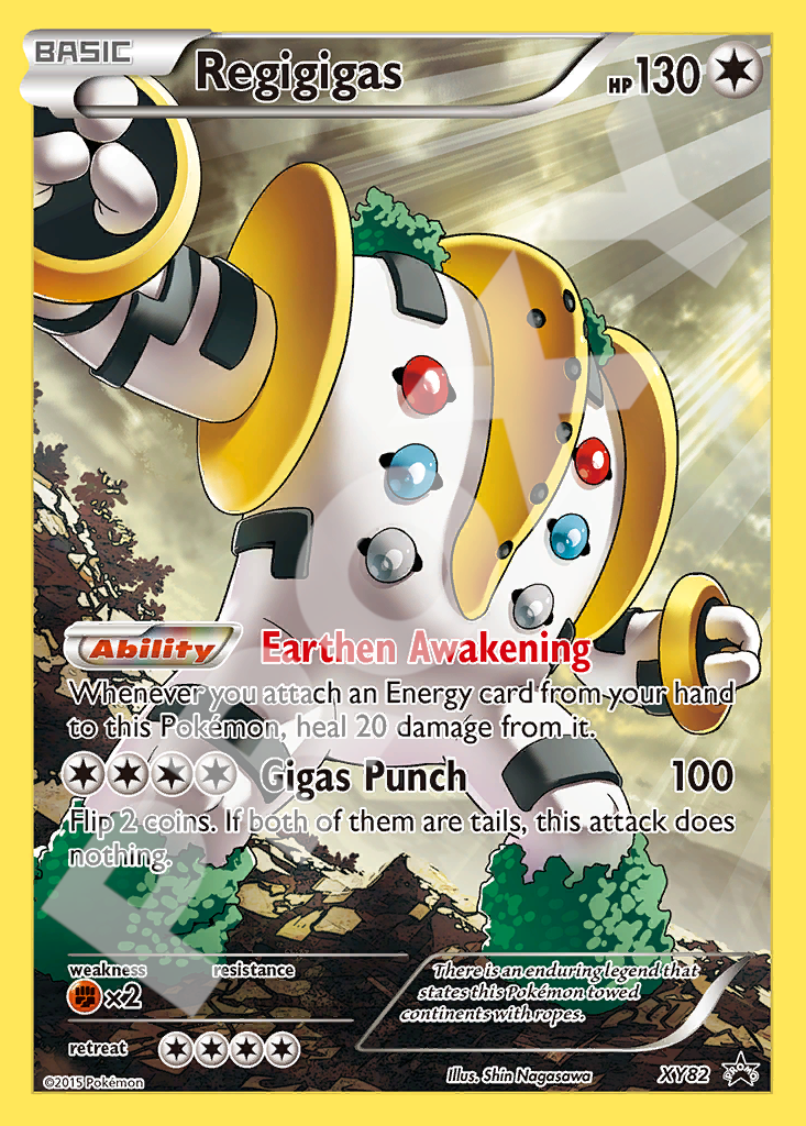 Regigigas XY82 – Promos | The Proxy Lab