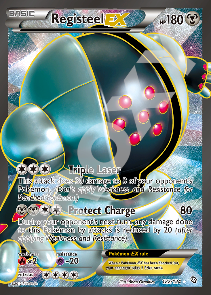 Registeel EX 122 – Dragons Exalted | The Proxy Lab