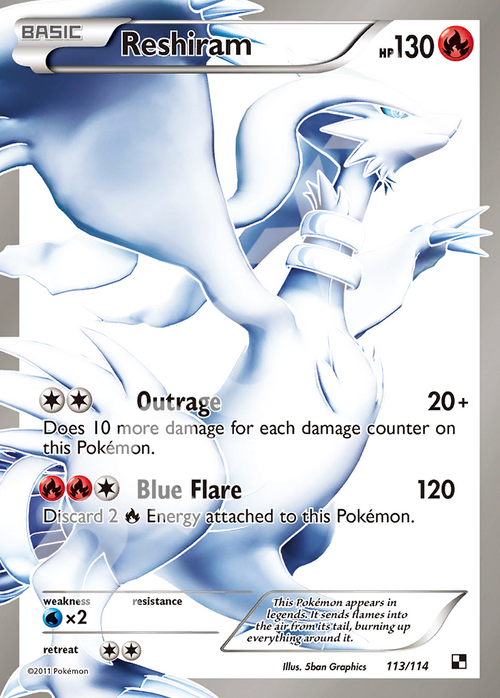 Reshiram 113 – Black & White | The Proxy Lab