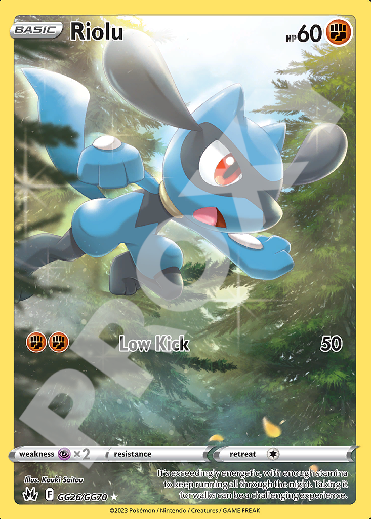 Riolu GG26 – Crown Zenith | The Proxy Lab