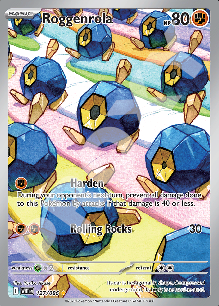 Roggenrola 127 –  White Flare | The Proxy Lab