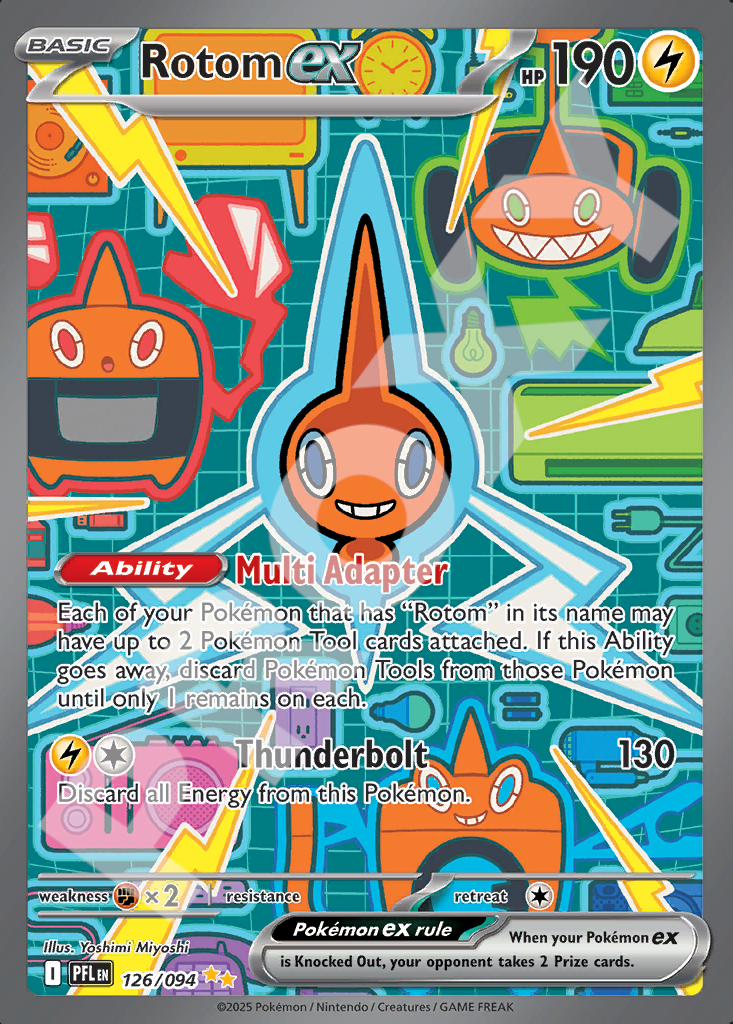 Rotom EX 126 – Phantasmal Flames | The Proxy Lab