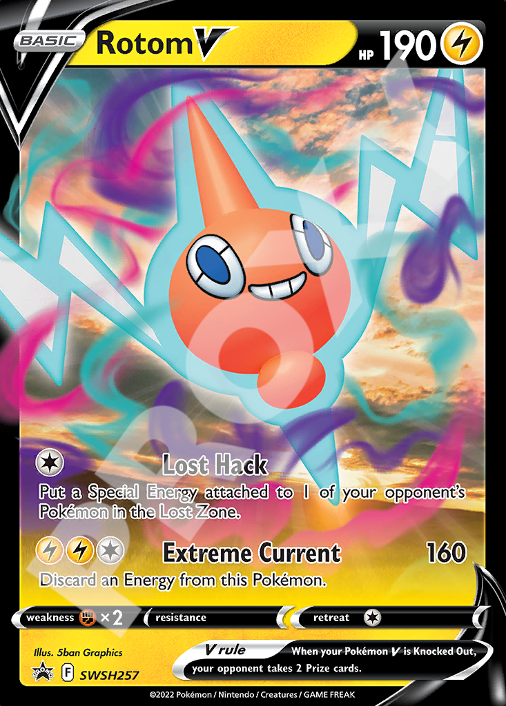 Rotom V SWSH257 – Promos | The Proxy Lab