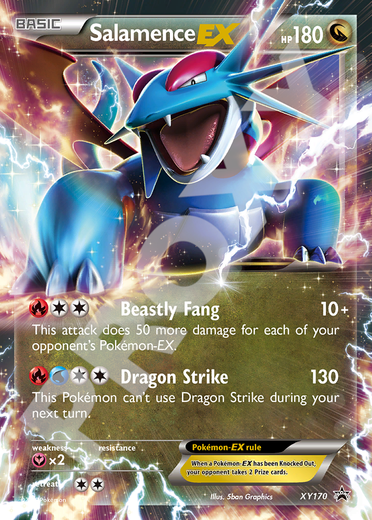 Salamence EX XY170 – Promos | The Proxy Lab